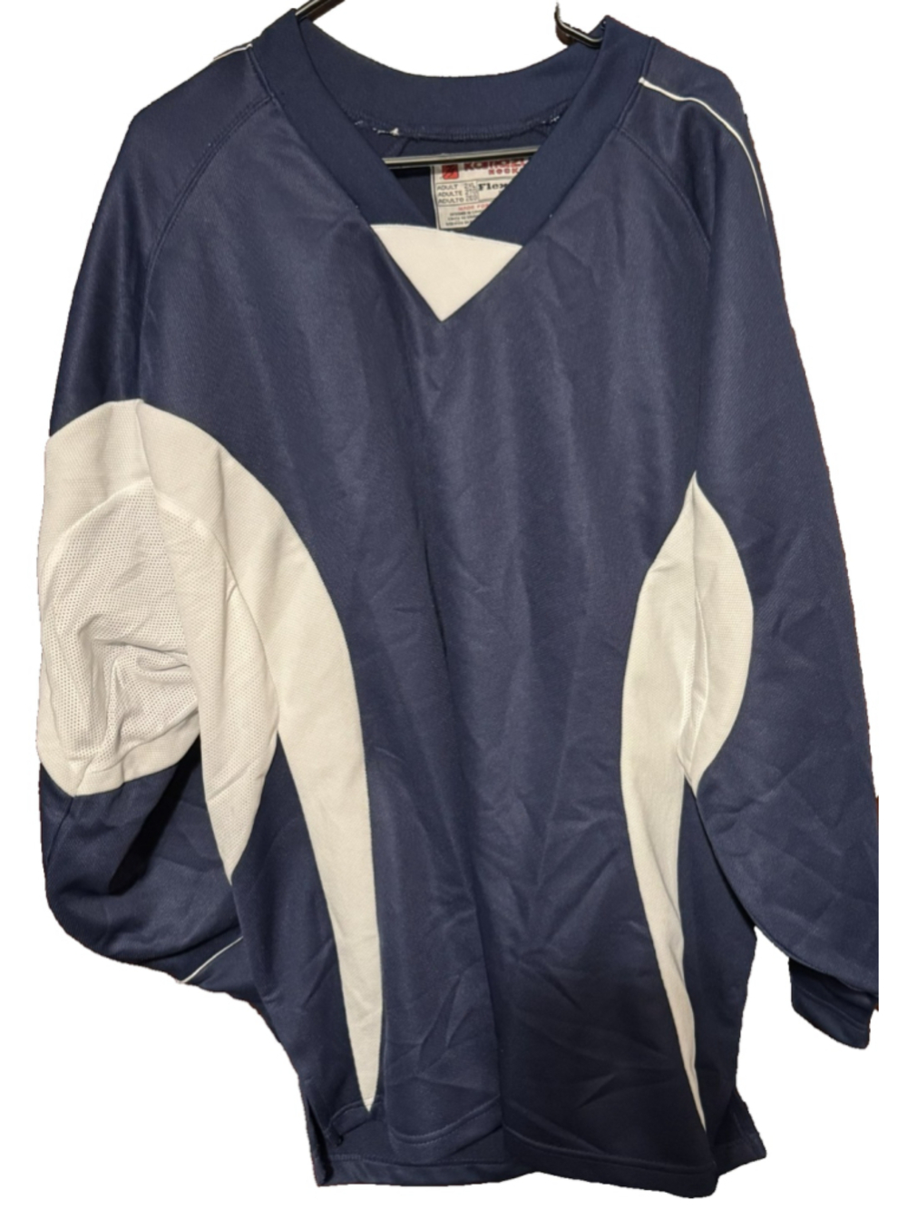 Kamazu Blank Practice Hockey Jersey Blue Men’s Size XXL New With Tags